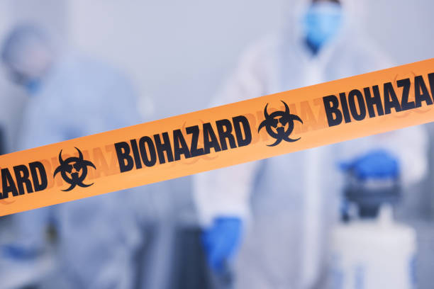 Professional Blood Cleanup technician working in San Marcos, TX